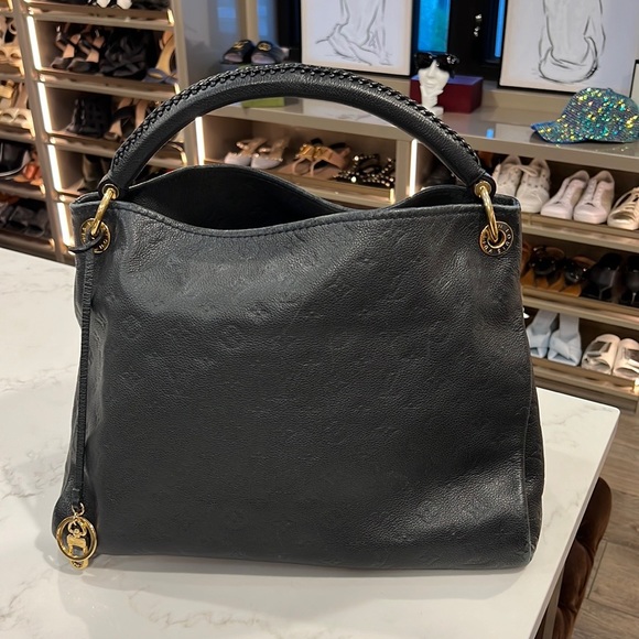 Louis Vuitton Empreinte Artsy navy leather bag - Picture 6 of 16